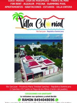 Villa Colonial Suite N 3 Familiar Río San Juan Dış mekan fotoğraf